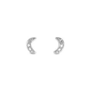 Moon Stud Earrings