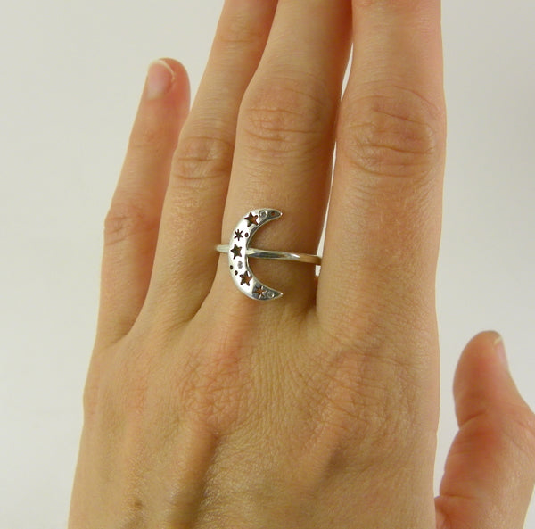 Crescent Moon Ring