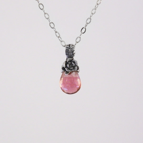 Rose Drop Necklace