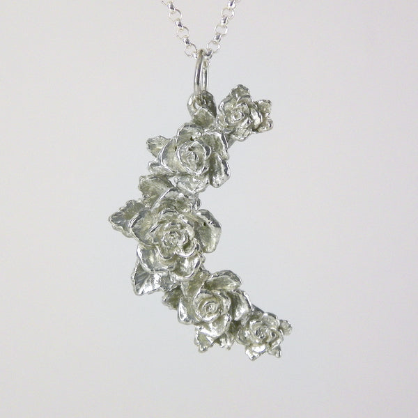 Rose Moon Necklace