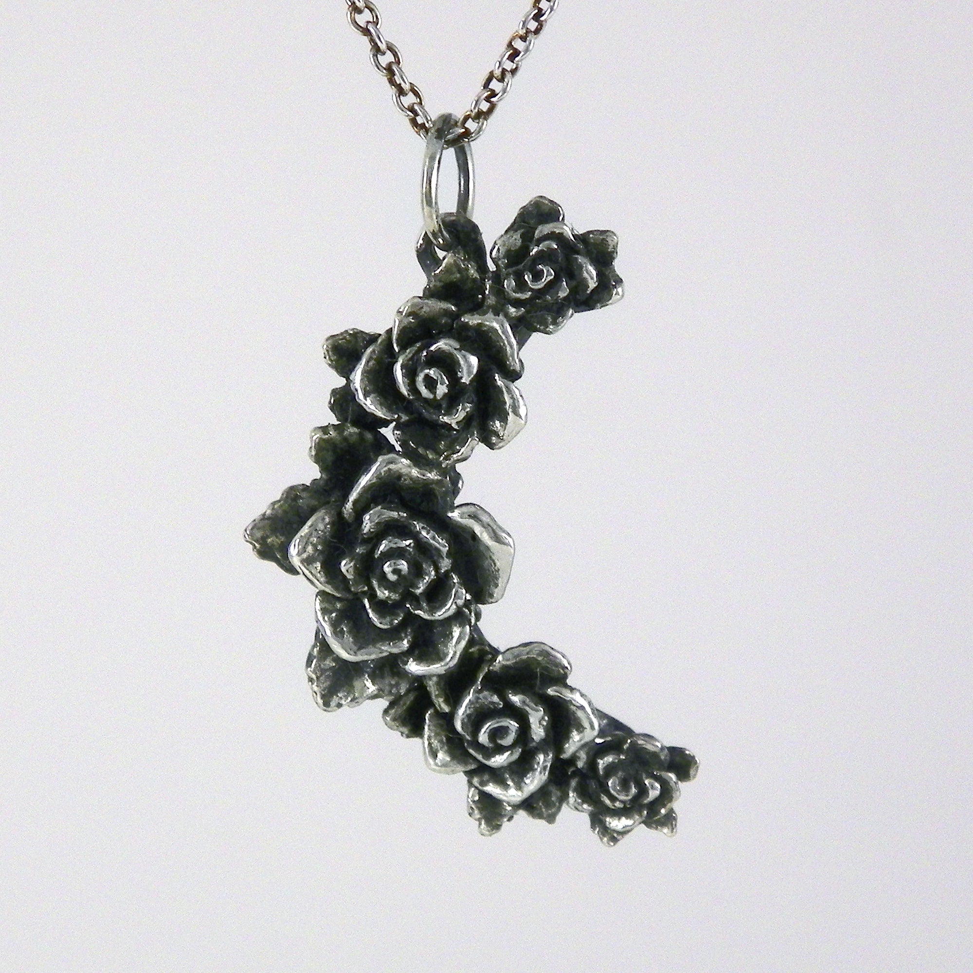 Rose Moon Necklace