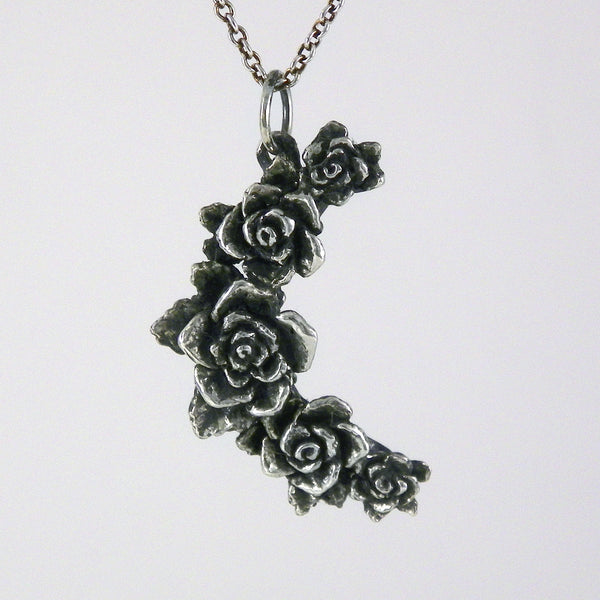 Rose Moon Necklace