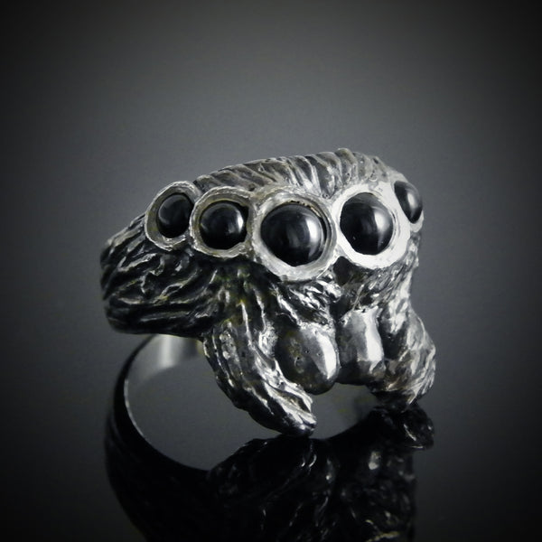 Spider Face Ring