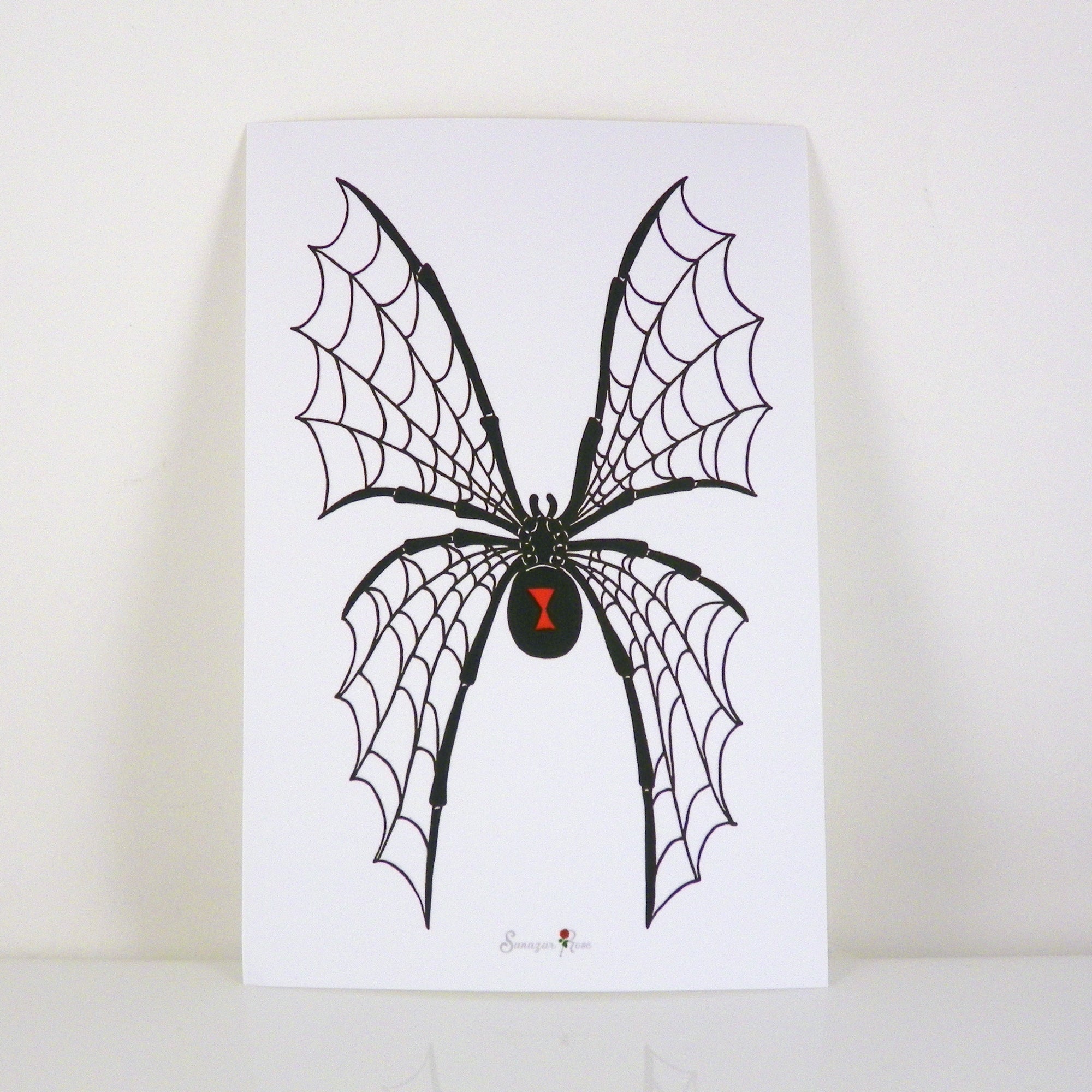 Spider Fly ~ 6x4 Giclee Print