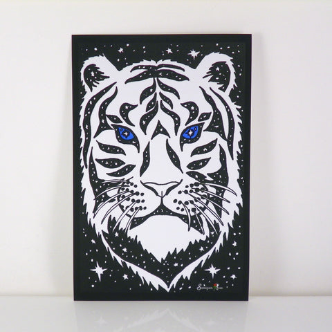 Tiger Verse ~ 6x4 Giclee Print