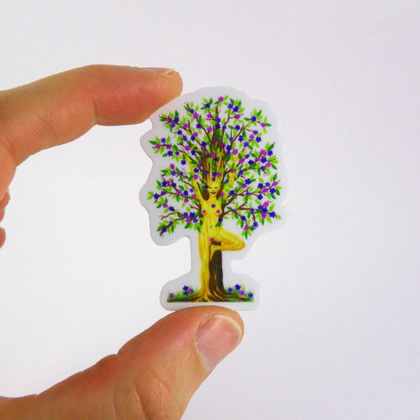 Tree Pose Sticker
