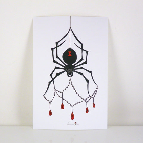 Widow ~ 6x4 Giclee Print
