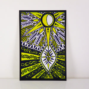 Yellow ~ 6x4 Giclee Print
