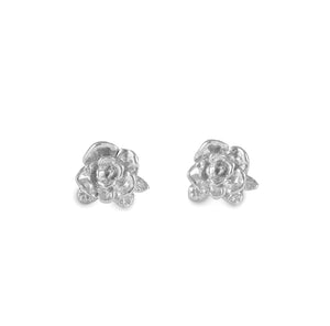 Mini Rose Stud Earrings