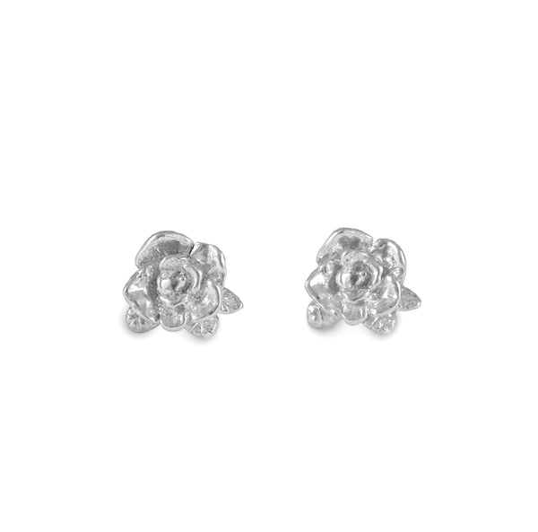 Mini Rose Stud Earrings