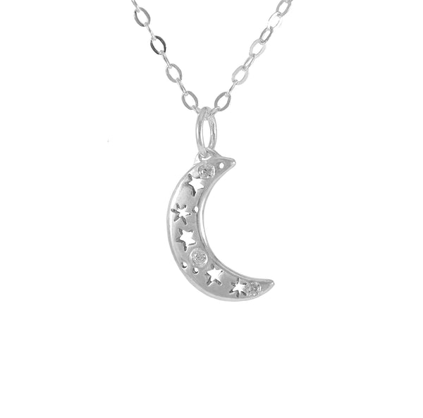 Small Moon Necklace